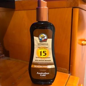 Australian Gold SPF15 & Bronzer 8floz exotic blend